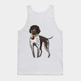 Cute German Shorthaired Pointer Drawing Tank Top